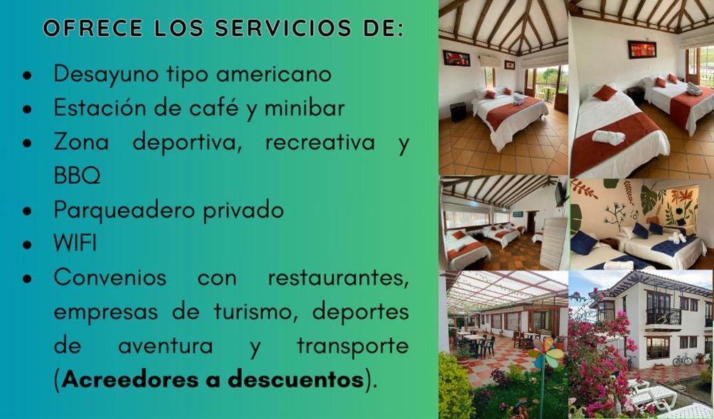 Hotel Casa Campestre Villa Anita Villa de Leyva Bagian luar foto